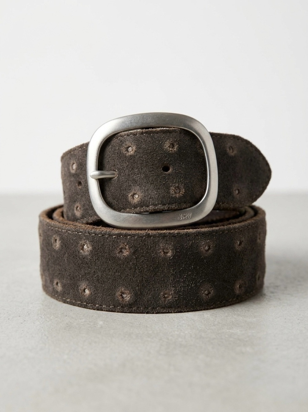 John Varvatos Studded Suede Belt  
Size 30 Brand new with tags